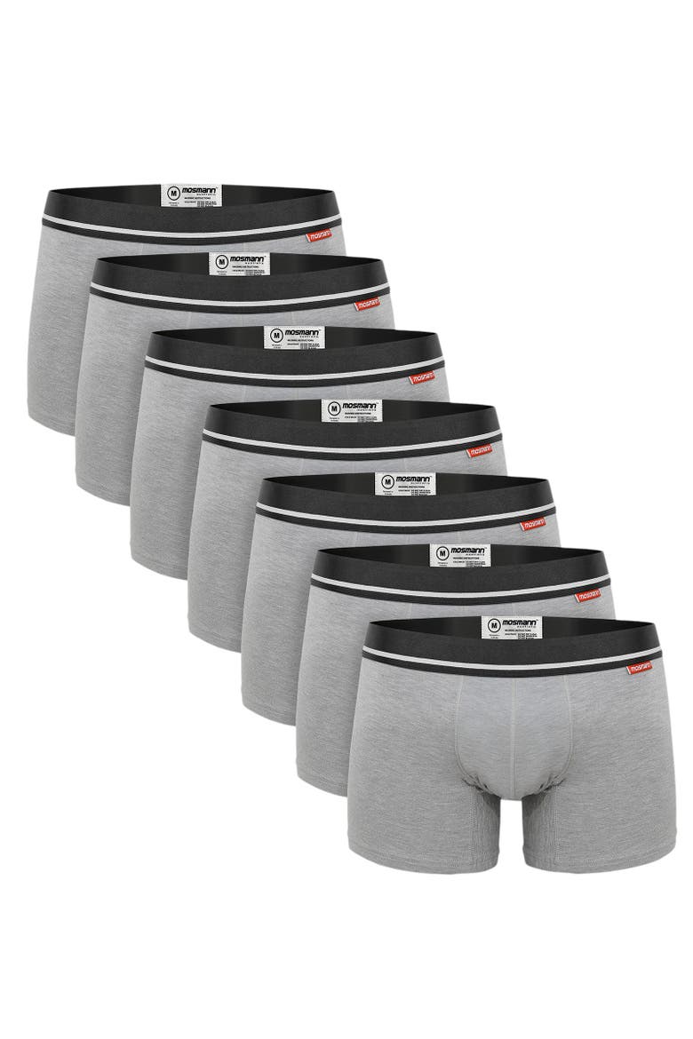 7-Pack Boxers, Main, color, Grey