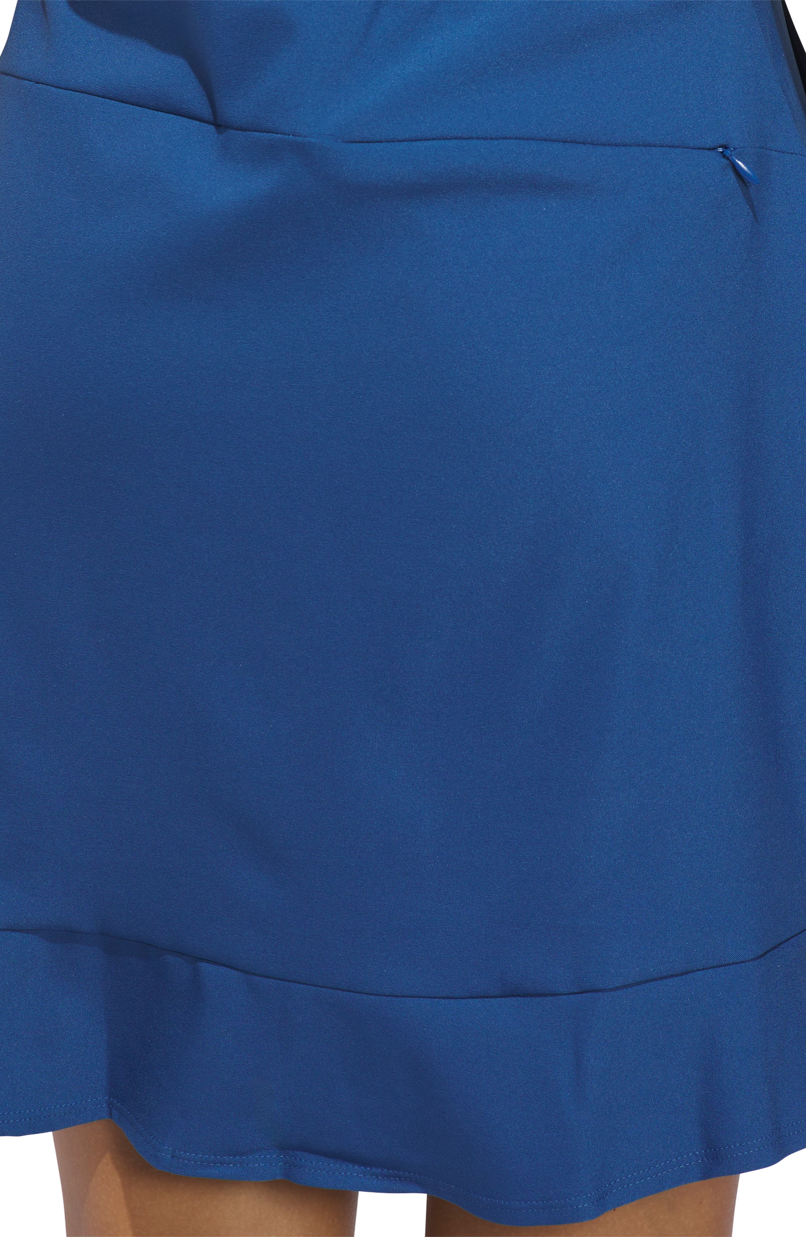 adidas Ultimate Solid Ruffle Polo Dress (Women) | Nordstromrack