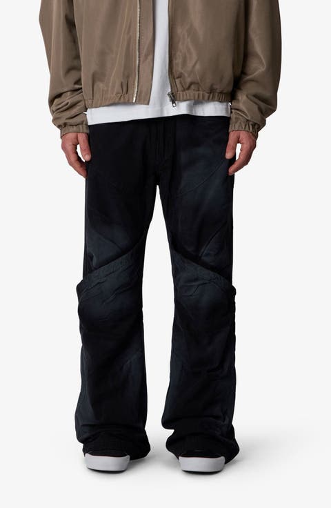 Side Snap Kick Flare Pants