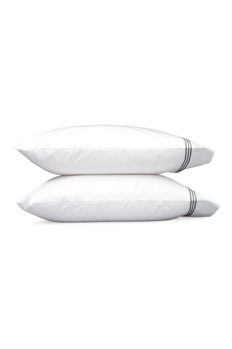 Bel Tempo Pillowcases, Alternate, color, CHARCOAL