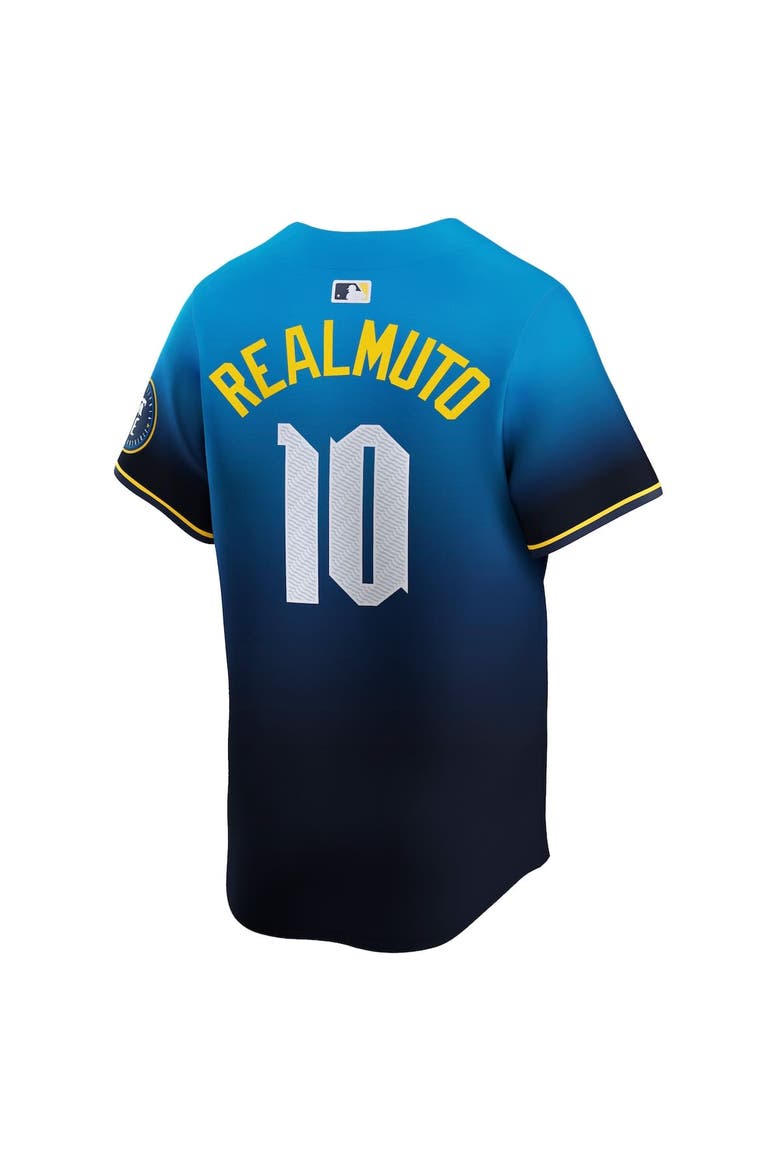 Men's Nike J.T. Realmuto Navy Philadelphia Phillies City Connect Limited Jersey, Alternate, color, Navy