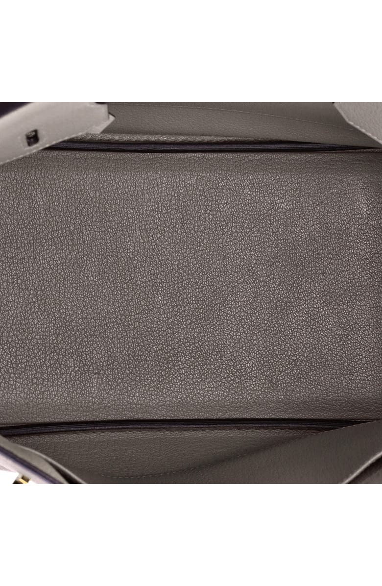 Pre-Owned Hermes Birkin Handbag Grey Novillo with Gold Hardware 30, Alternate, color, Gris Asphalte