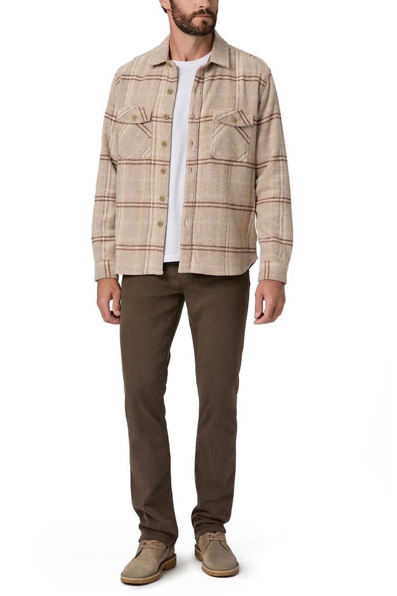 Seymore Brushed Cotton Overshirt, Alternate, color, RUSTIC PLAID