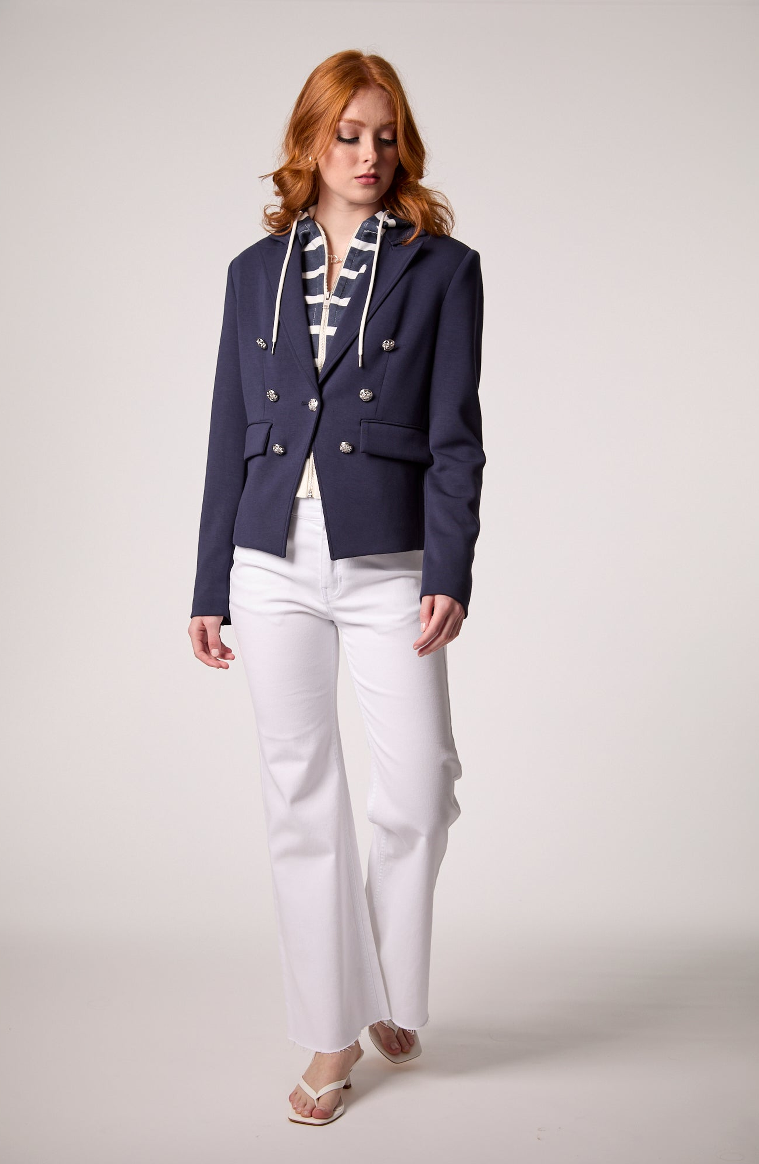 Kasey Hooded Blazer - image 2