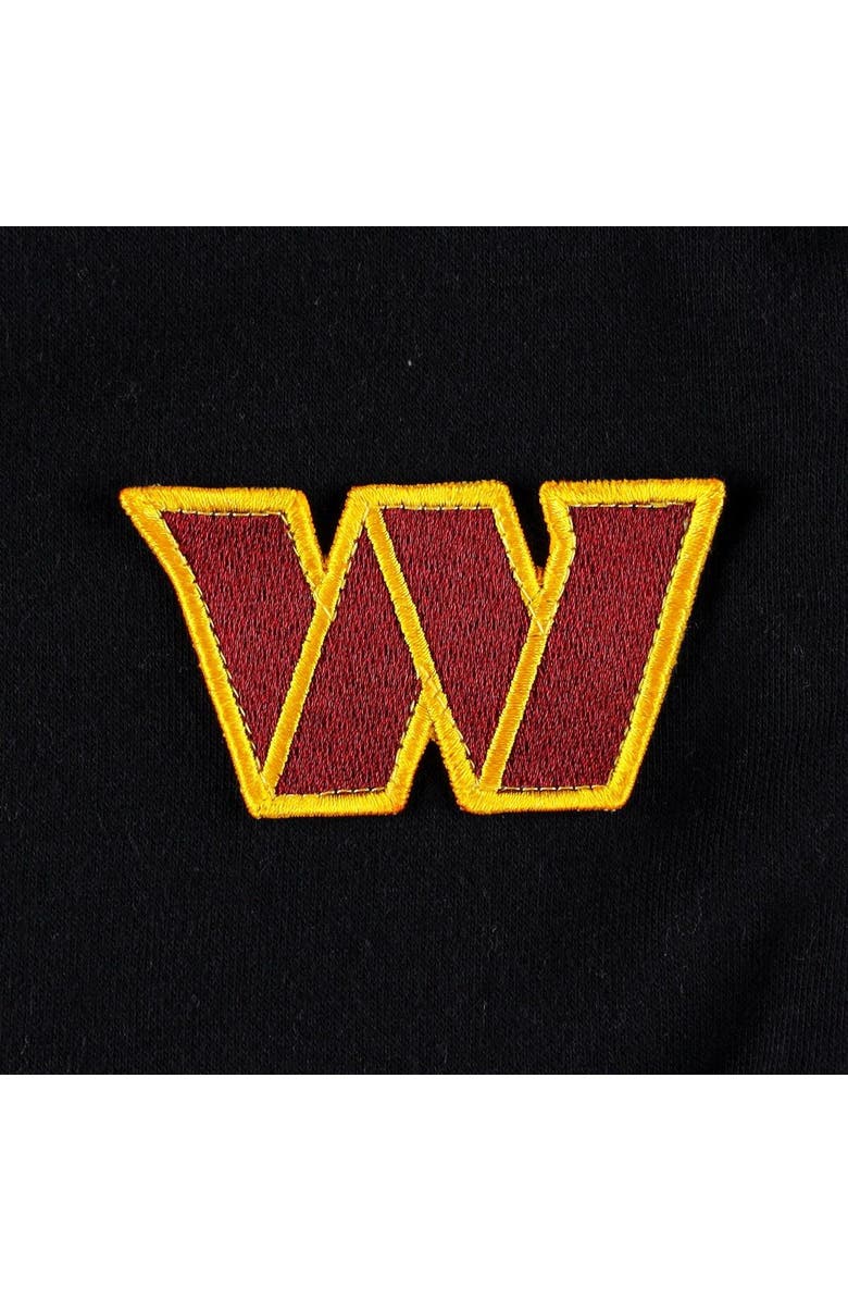 THE WILD COLLECTIVE Women's The Wild Collective Black Washington Commanders Jogger Pants, Alternate, color, 