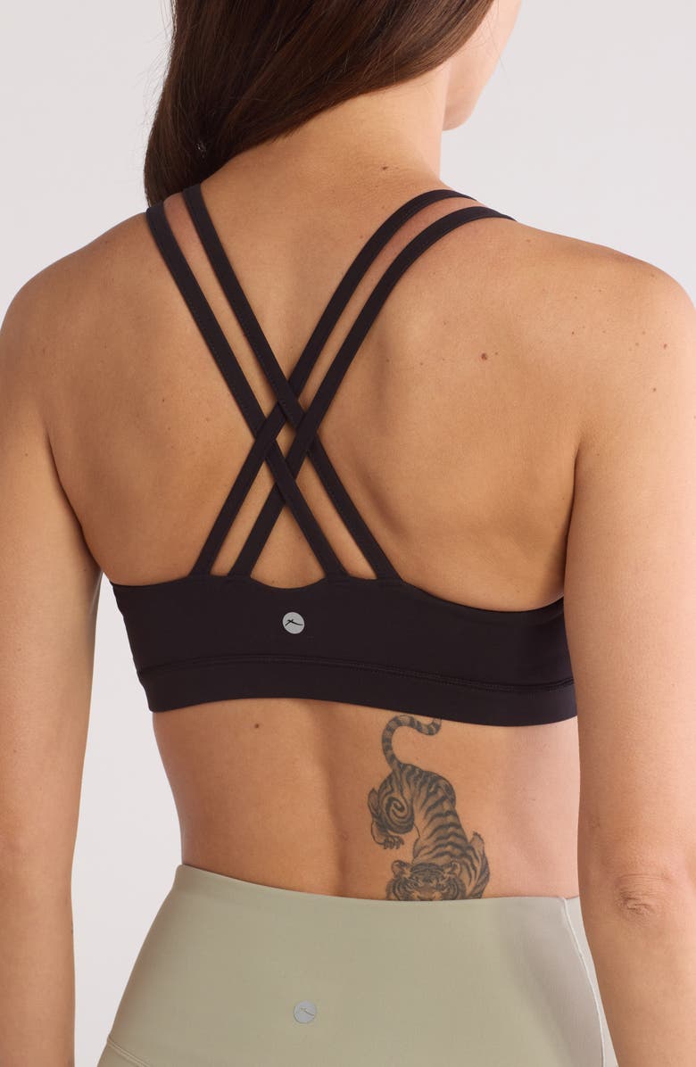 X by Gottex Contrast Sports Bra, Alternate, color, 