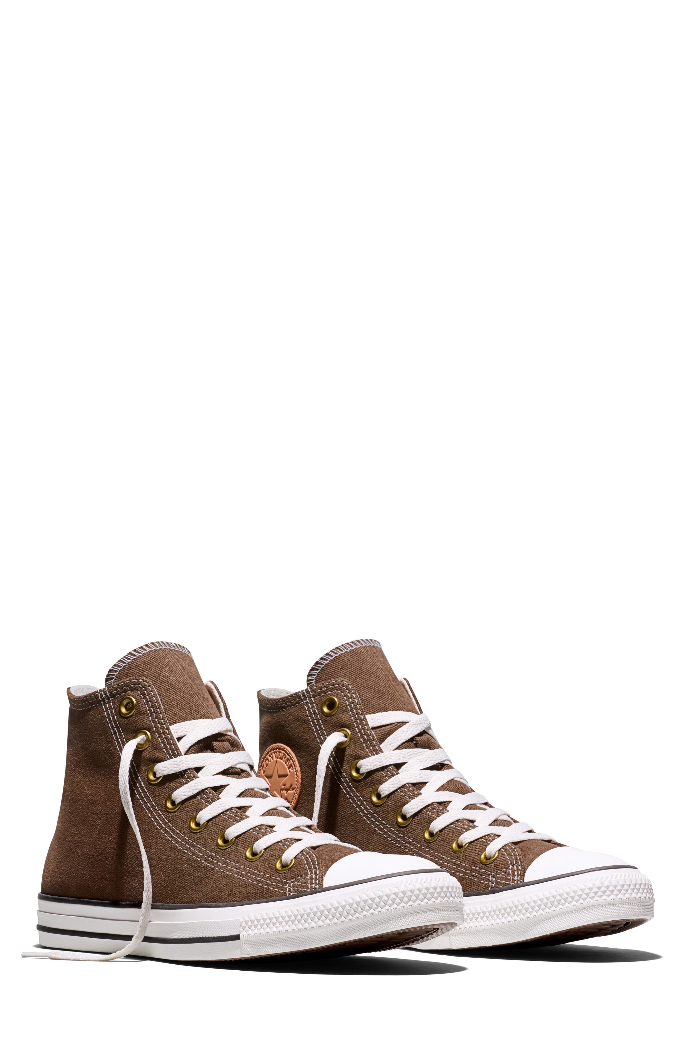 Chuck Taylor All Star Workwear High Top Sneaker, Alternate, color, FRESH SOIL/ VACHETTA BEIGE