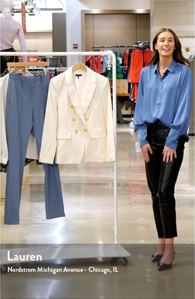 Preston Wool Blend Blazer, sales video thumbnail