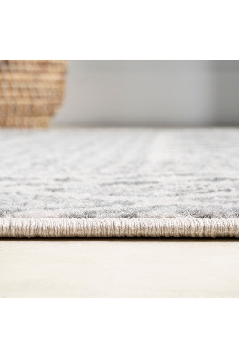Athens Modern Geometric Boho Area Rug, Alternate, color, Gray/Cream
