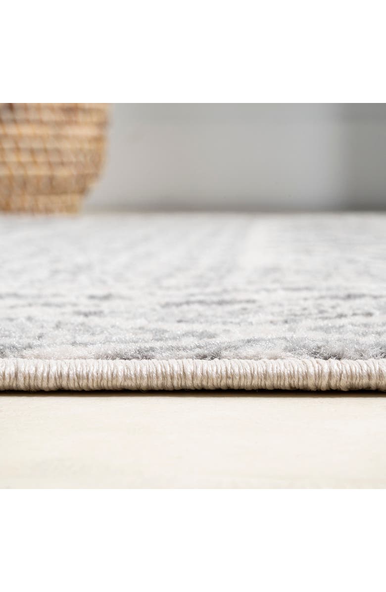 JONATHAN Y Athens Modern Geometric Boho Area Rug, Alternate, color, Gray/Cream