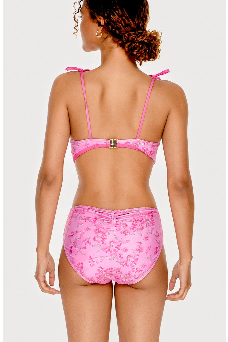 Pink Bloom One-Piece Swimsuit, Alternate, color, Pink