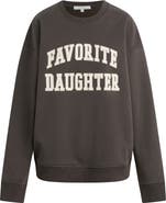 Favorite Daughter Collegiate Cotton Blend Sweatshirt