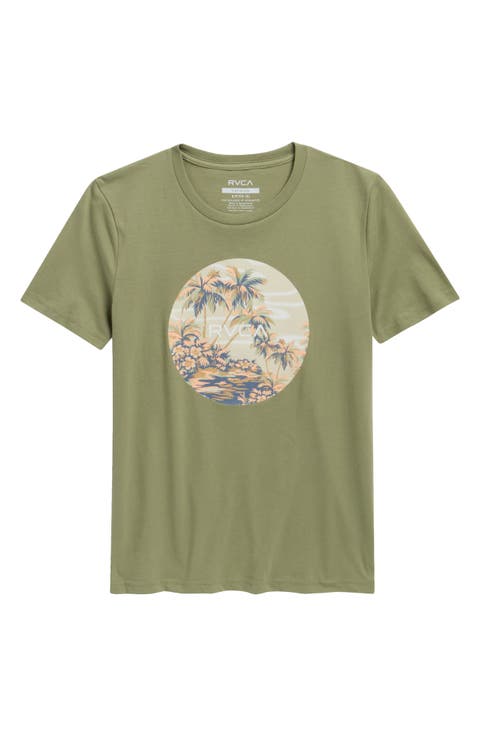 Kids' Logo Palm Graphic T-Shirt (Big Kid)