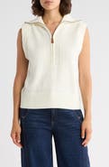 Democracy Half Zip Sweater Vest