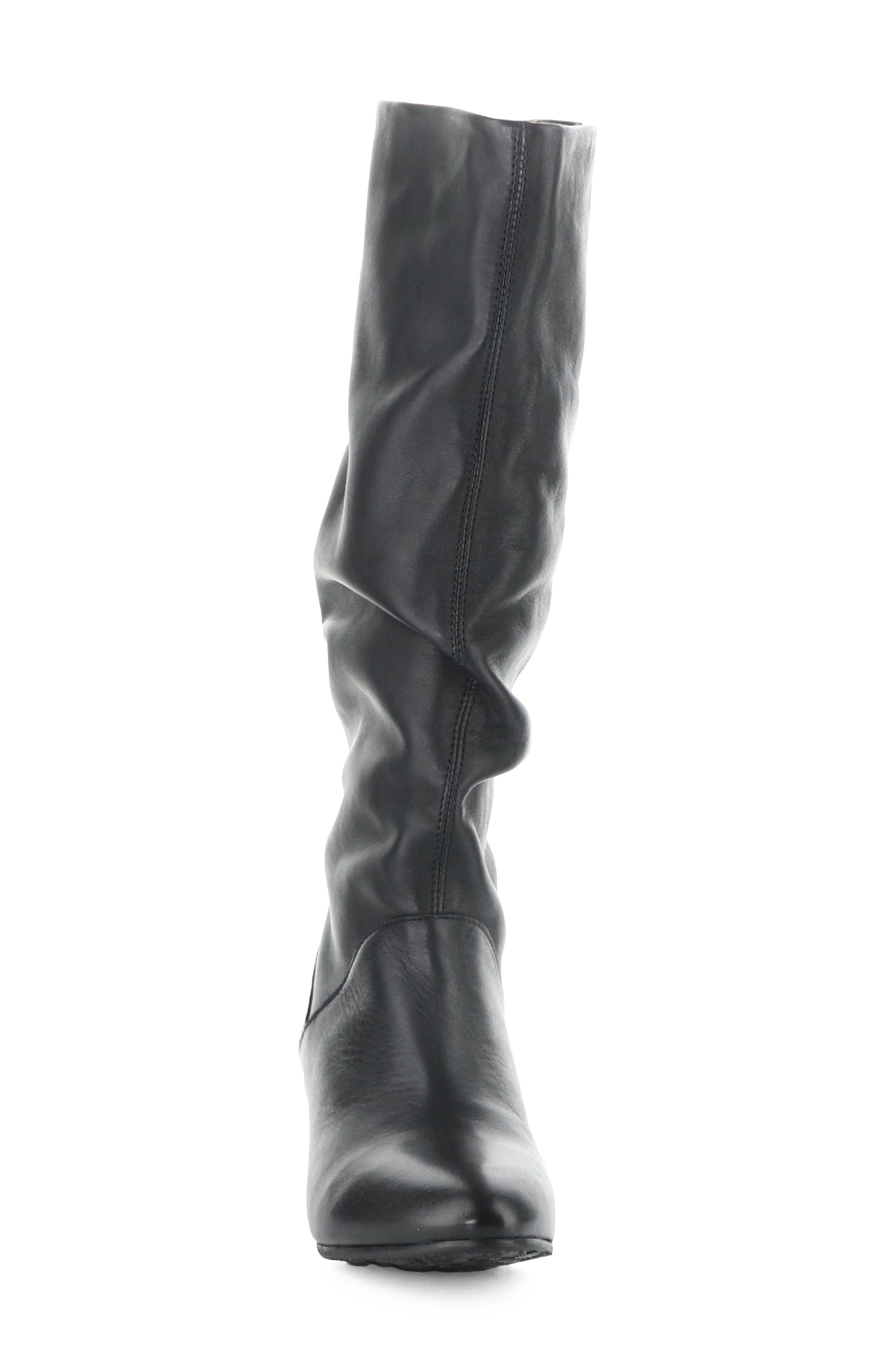 Pram Slouchy Knee High Boot, Alternate, color, BLACK