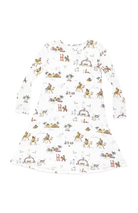 Kids' Yuletide Long Sleeve Dress