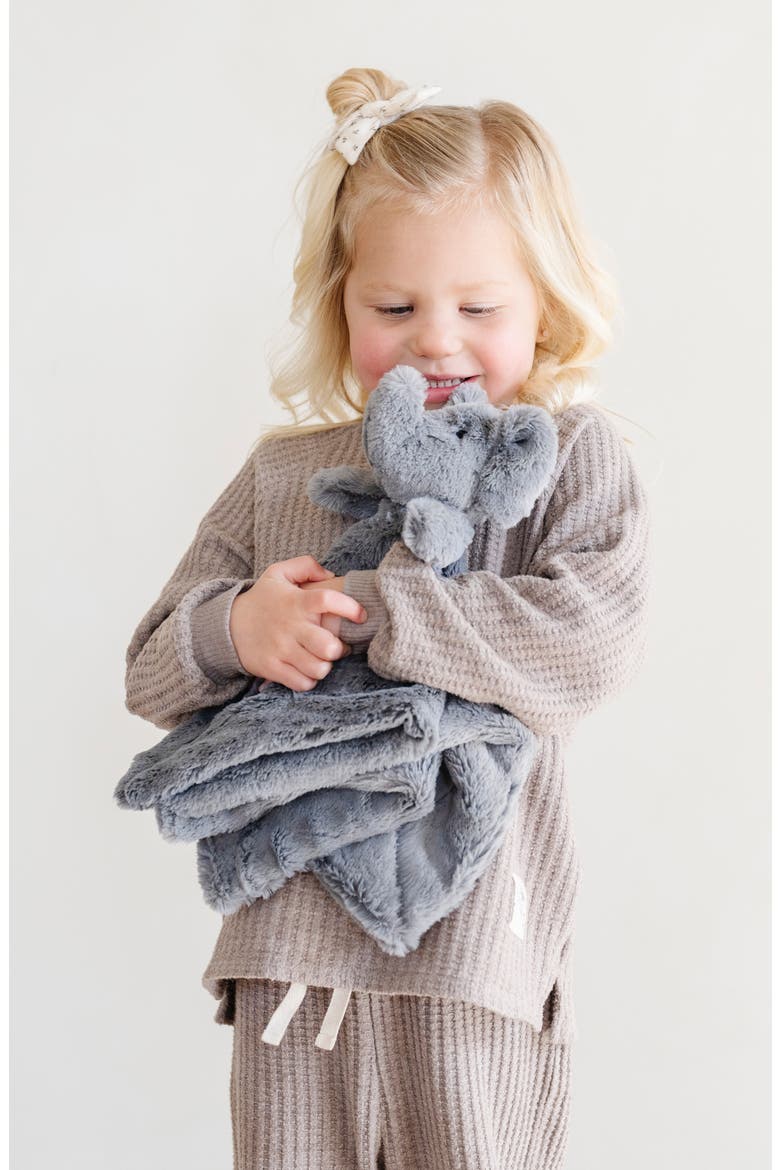 Stuffed Animal Lovey, Alternate, color, GREY