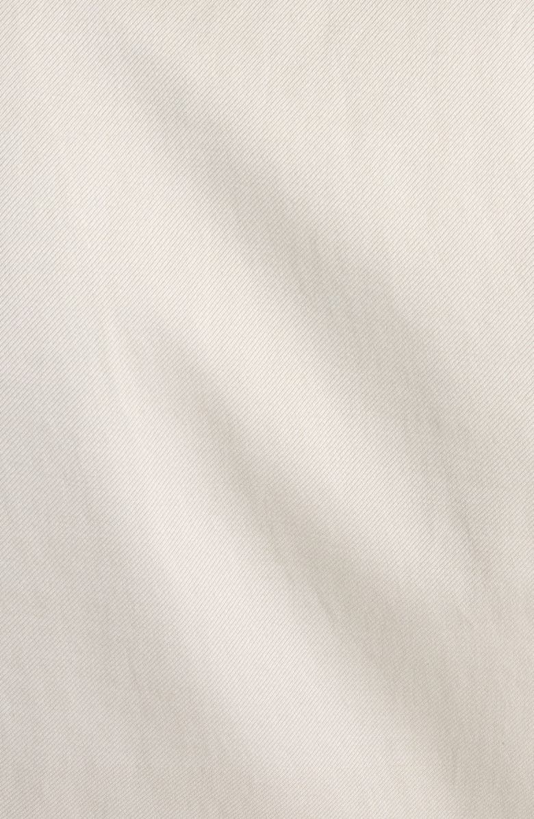 Chloé Silk Satin Peplum Jacket, Alternate, color, 095 Silver Cloud