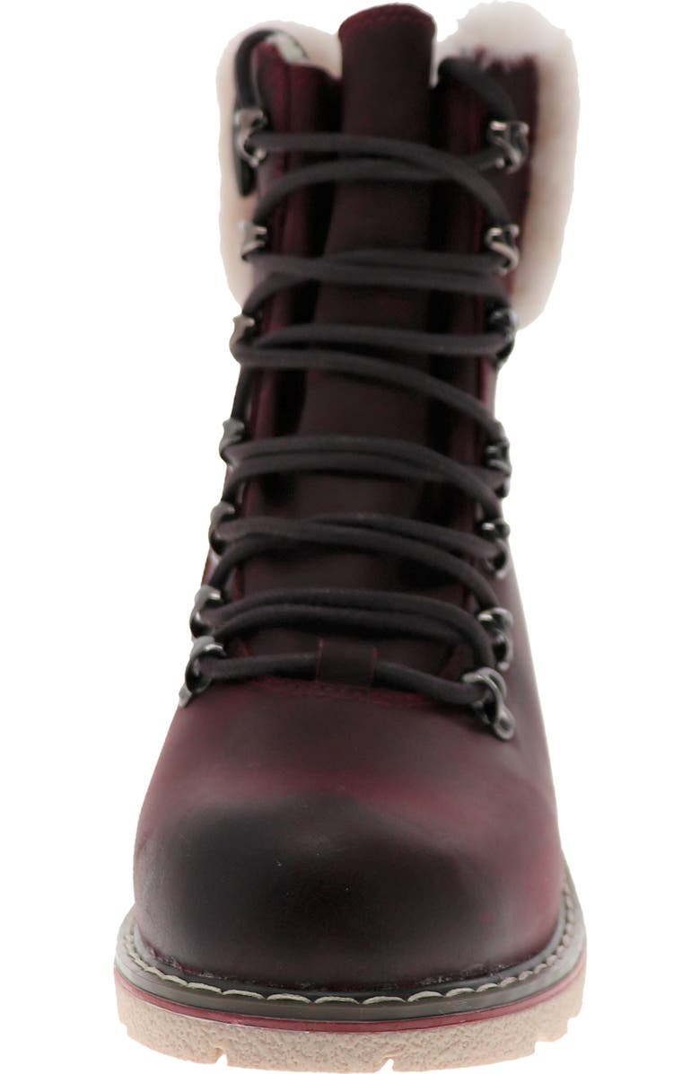 Royal Canadian Cambridge Waterproof Snow Boot with Genuine Shearling Cuff, Alternate, color,