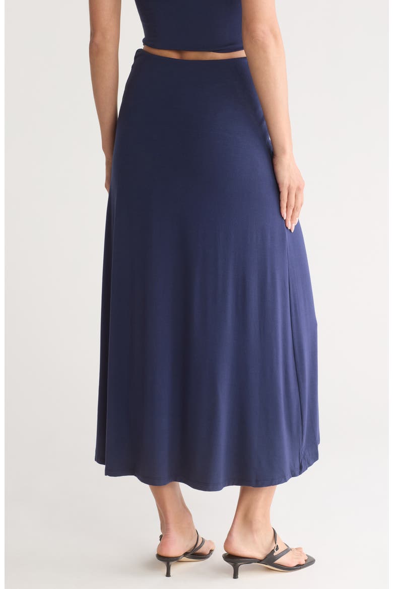 Trina Jersey Skirt, Alternate, color, PEACOAT NAVY