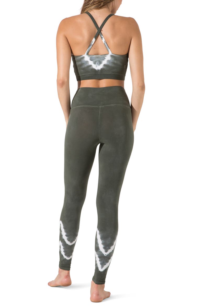 Grayson Tie Dye Crop Bra, Alternate, color, YUCCA/ CLOUD