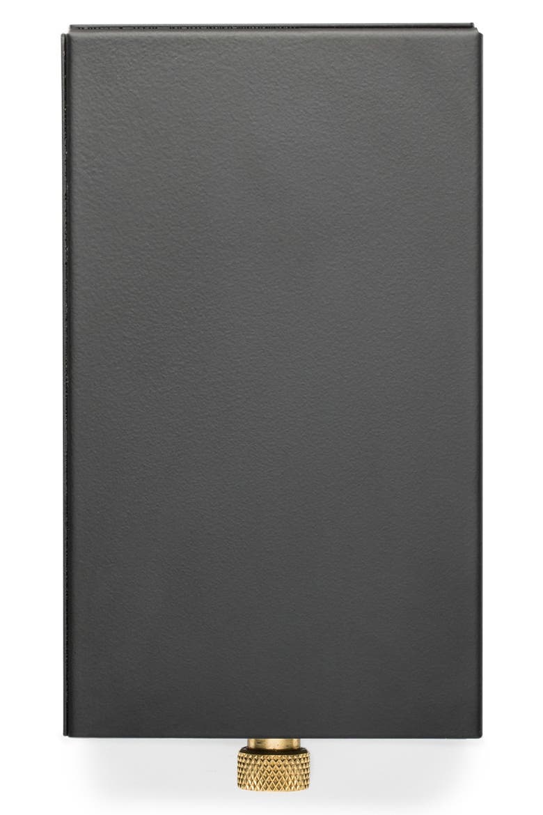 The Sliding Match Safe, Alternate, color, BLACK