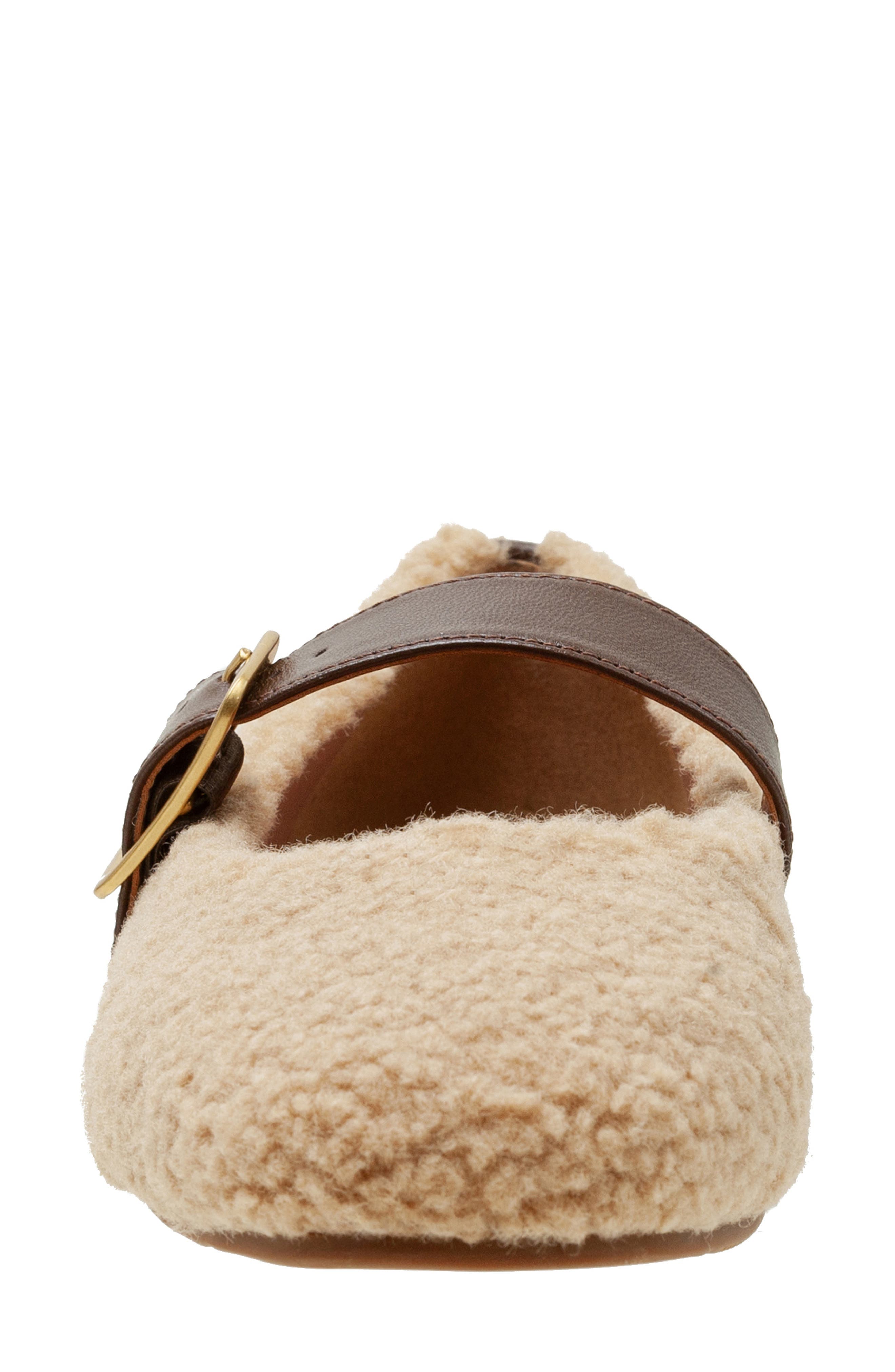 Linea Paolo Mika Mary Jane Flat, Alternate, color, Taupe/ Chocolate Brown