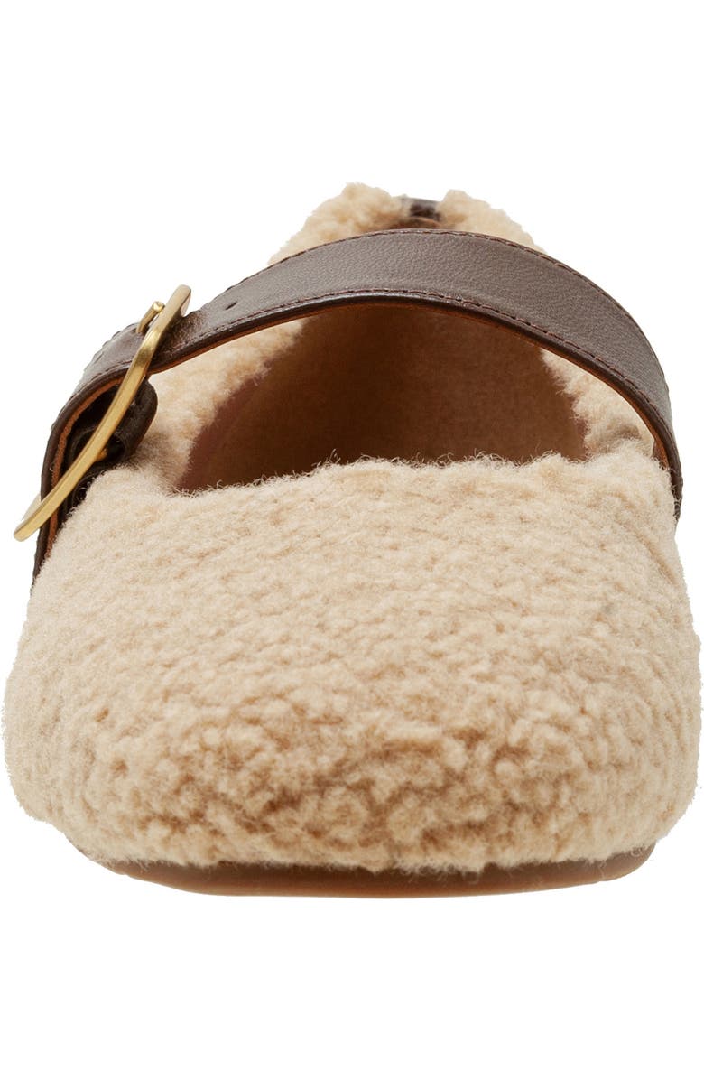 Linea Paolo Mika Mary Jane Flat, Alternate, color, Taupe/ Chocolate Brown