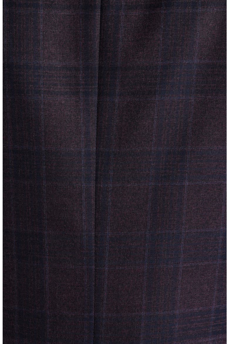 G-Line Purple Check Wool Sport Coat, Alternate, color, PLUM