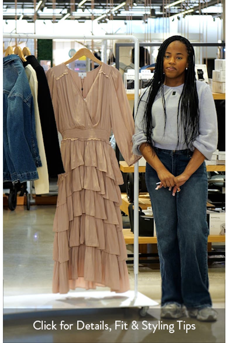 Ruffle Tiered Midi Dress video