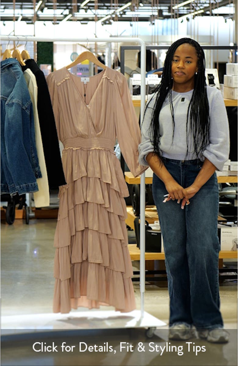 Ruffle Tiered Midi Dress, sales video thumbnail