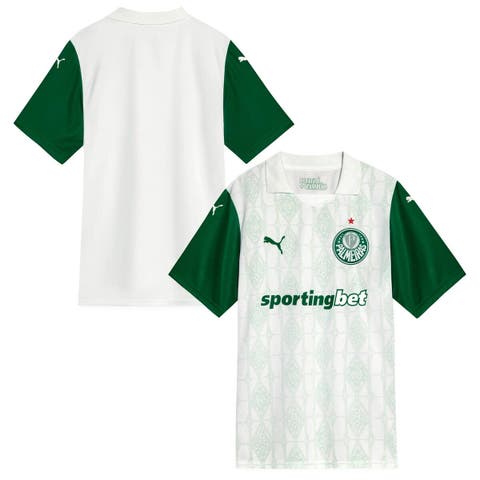 Men's Puma  White SE Palmeiras 2025/26 Replica Away Jersey