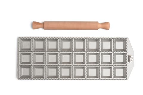 Ravioli Mold by , Made in Italy, Makes 24 Square Raviolis, 1-Inch