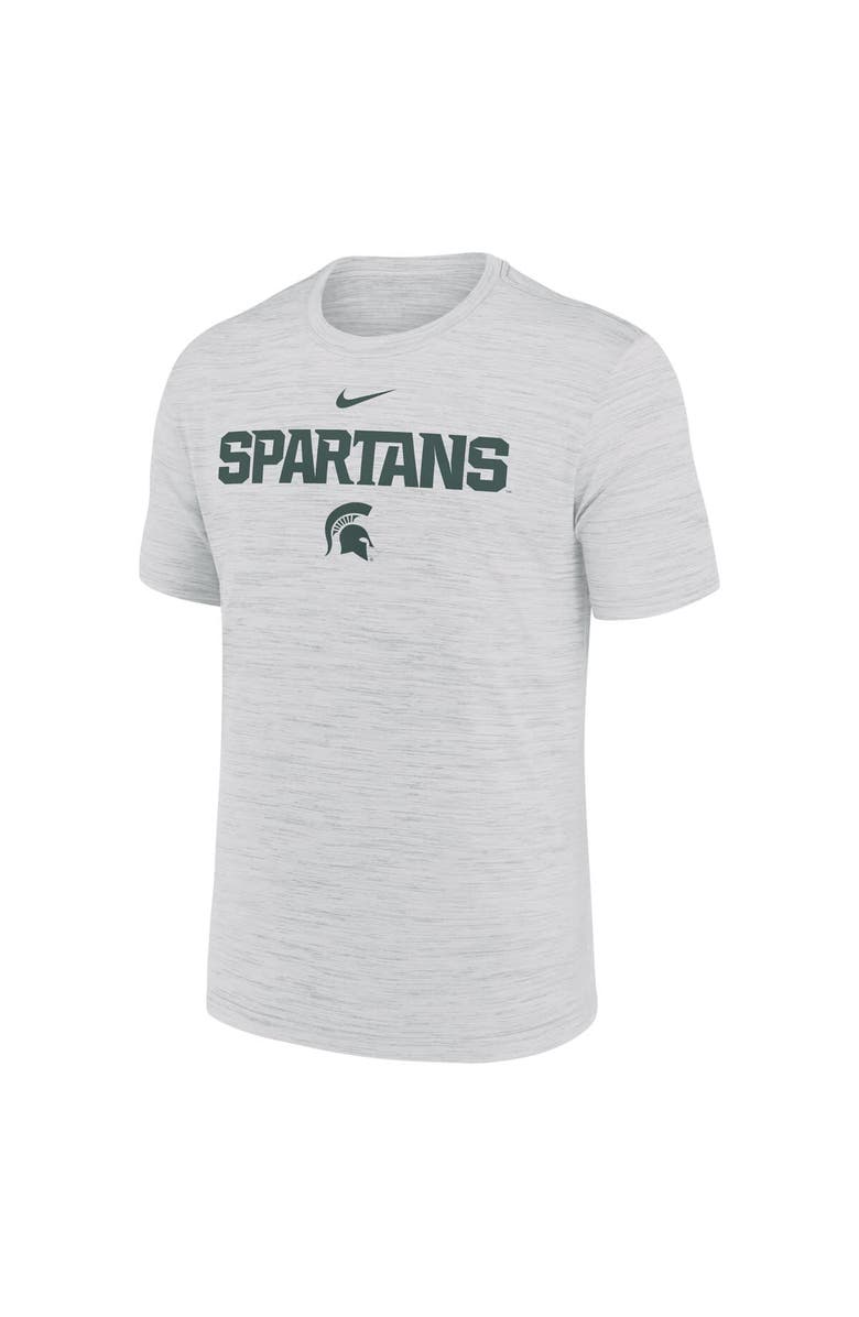 Nike Men's Nike Ash Michigan State Spartans 2025 Sideline Velocity Performance T-Shirt, Alternate, color, Ash