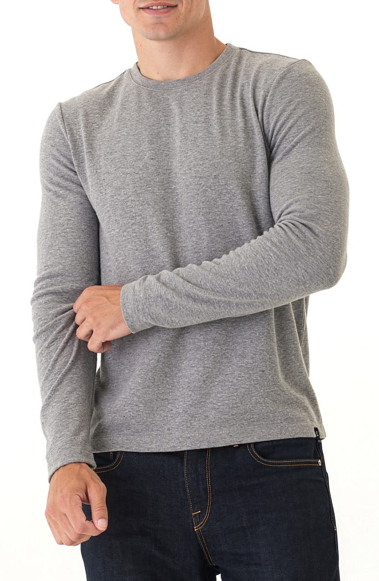Threads 4 Thought Gill Sweater Knit Pullover, Main, color, Heather Grey