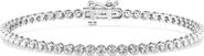 Badgley Mischka Collection Lab-Created Diamond Tennis Bracelet