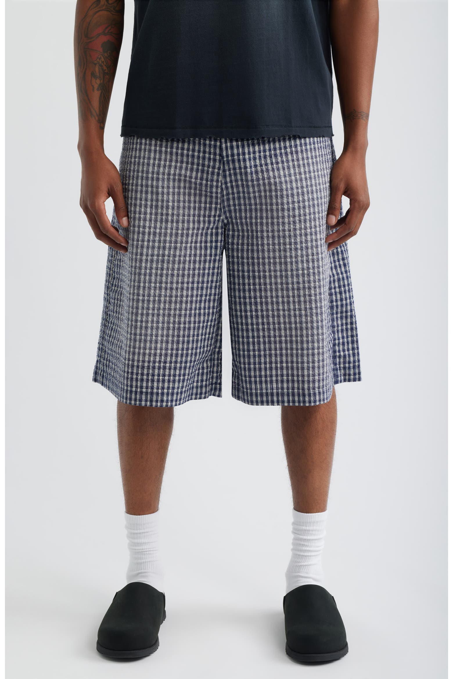 Seersucker Shorts