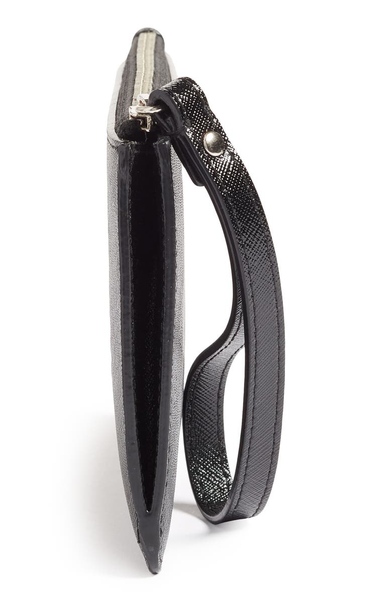 Halogen<sup>®</sup> Leather Wristlet with Pop-Out Card Case, Alternate, color, 