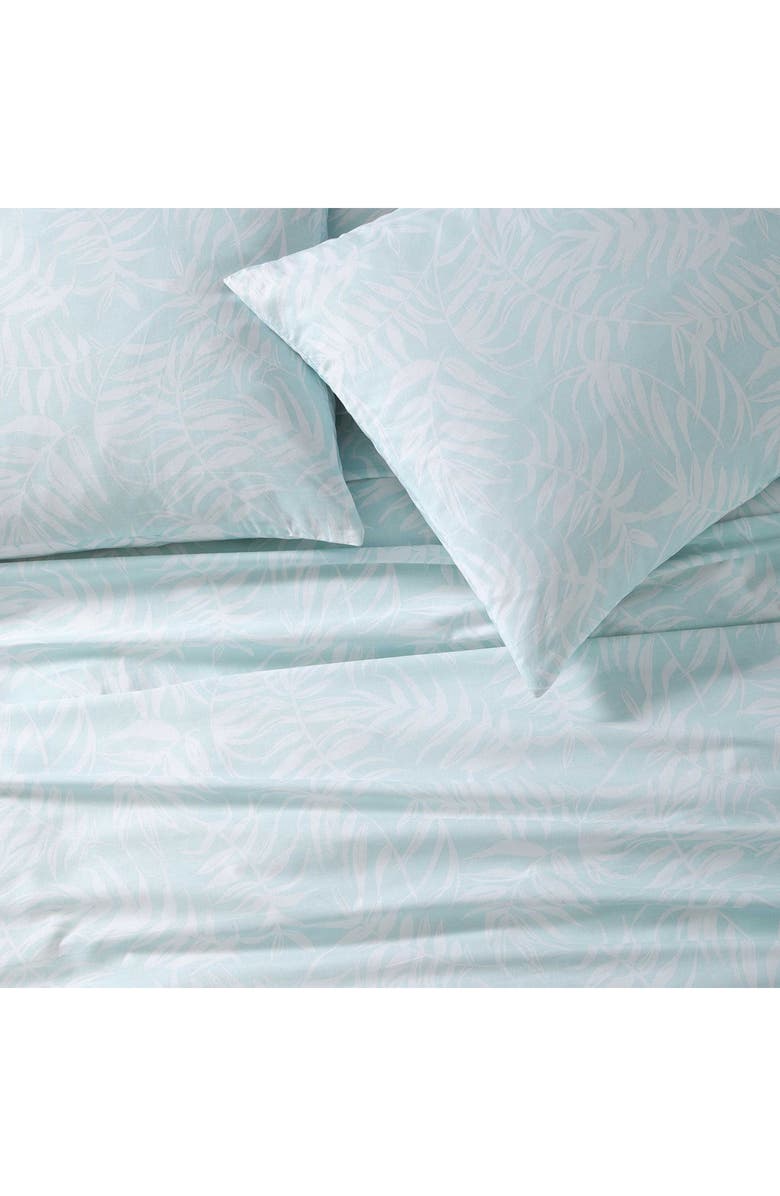 Tommy Bahama Art of Palms Cotton Duvet Cover Set, Alternate, color, Blue