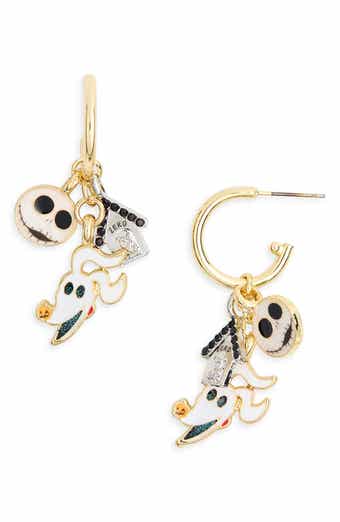 Disney The Nightmare Before Christmas Icons Drop Hoop Earrings