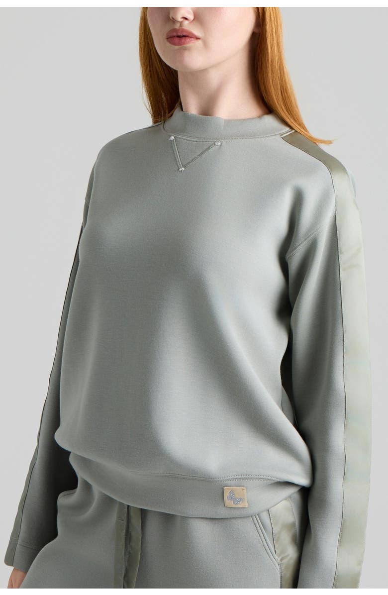 Le Fafo Celine Sweatshirt, Main, color, Sage Green