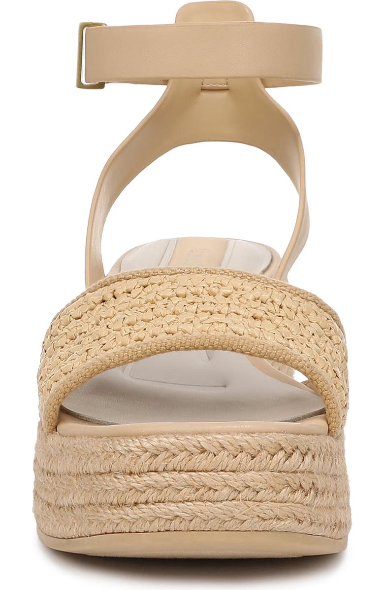 Franco Sarto Tiffany Platform Wedge Sandal, Alternate, color, Natural