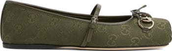 Horsebit Mary Jane Ballet Flat