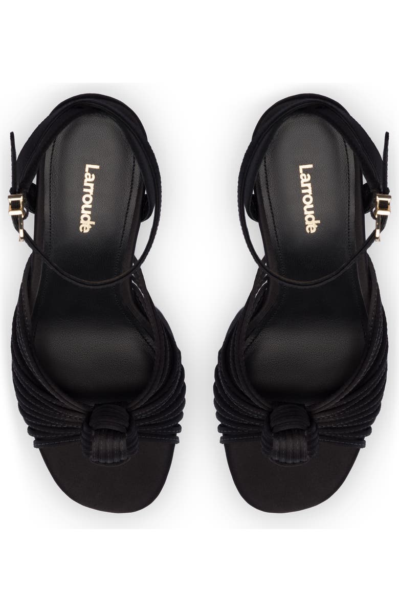 Larroudé Valerie Ankle Strap Platform Sandal, Alternate, color,