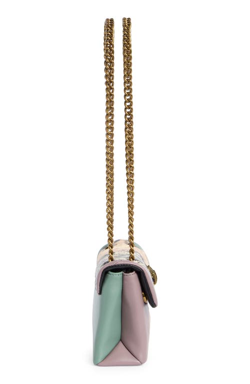 Kurt Geiger London Mini Kensington Leather Convertible Shoulder Bag In Multi