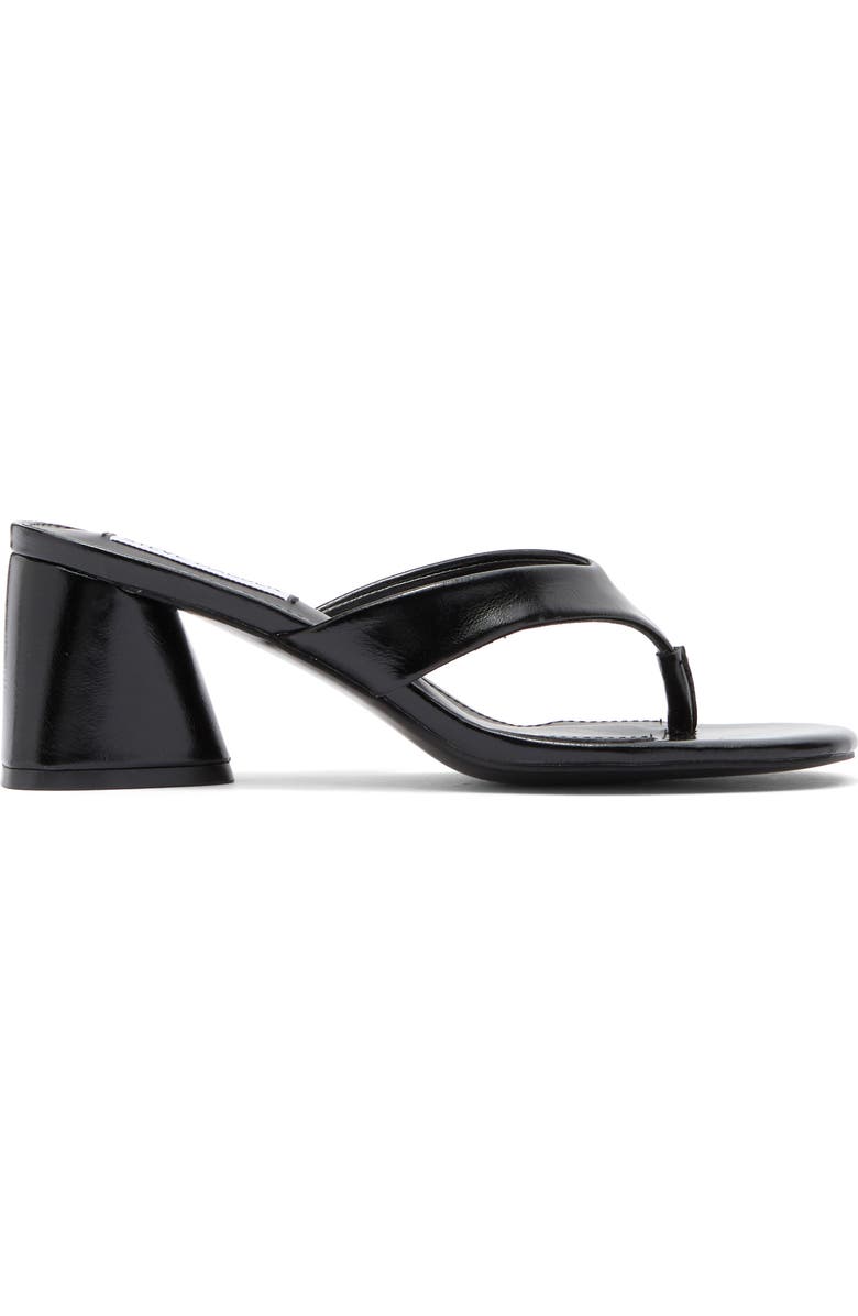 Steve Madden Kitana Block Heel Slide Sandal, Alternate, color, Black