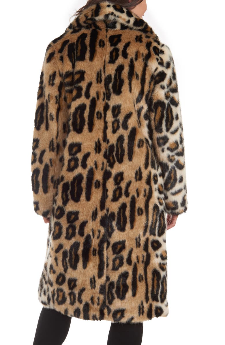 RACHEL Rachel Roy Faux Fur Coat, Alternate, color, 