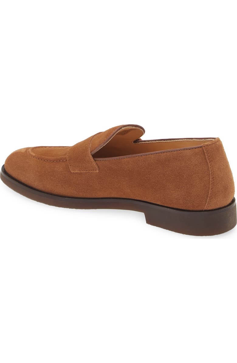 Brunello Cucinelli Suede Penny Loafer, Alternate, color,