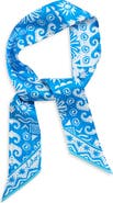 Echo Sun & Surf Reversible Silk Skinny Scarf