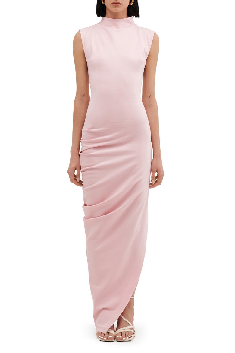 Copenhagen Sleeveless Gown, Main, color, BABY PINK